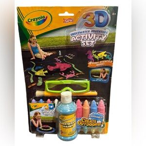 Crayola Washable 3D Activity Kit-Underwater Adventure